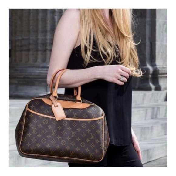 💙❤️SOLD❤️💙LOUIS VUITTON DEAUVILLE SATCHEL HANDBAG - Picture 13 of 16